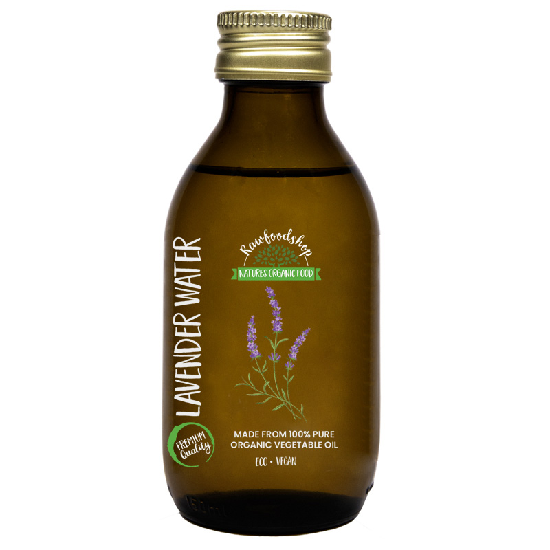 Lavendelvand ØKO 150ml i gruppen Kropspleje / Færdigvarer / Ansigtspleje hos Rawfoodshop Scandinavia AB (MI0140-150)