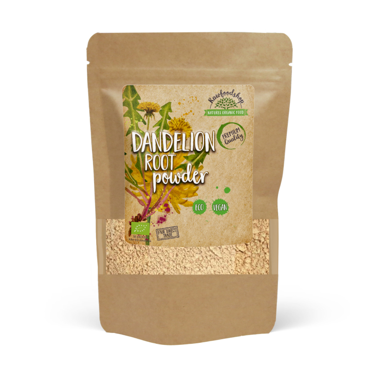 Mælkebøtterod Pulver ØKO 125g i gruppen Helse / Urter, alger & svampe / Greenfood hos Rawfoodshop Scandinavia AB (MRP10)