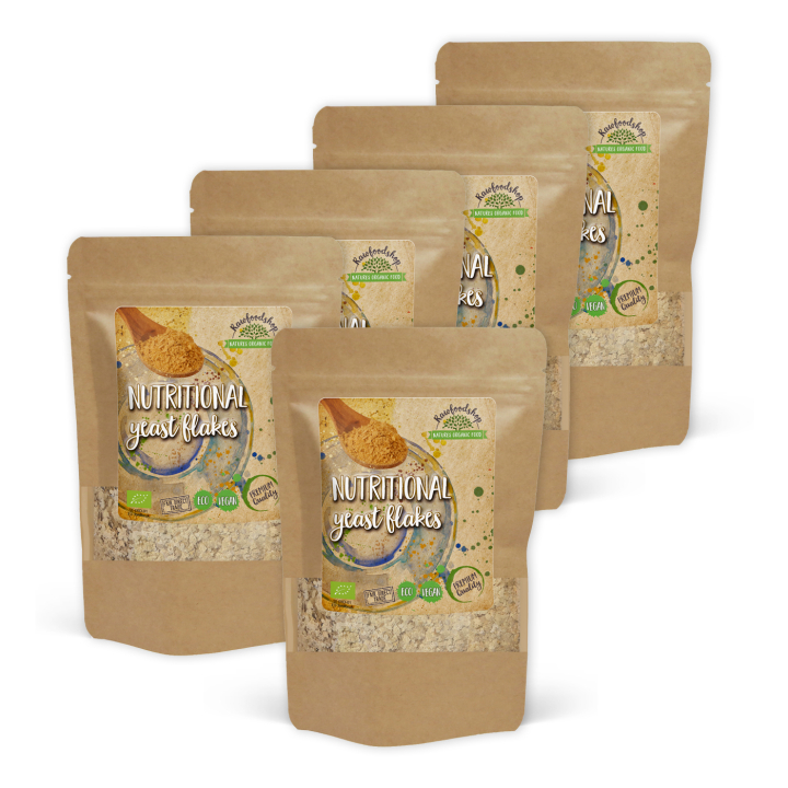 Ernæringsgær Flakes ØKO 250g x 5 pakker i gruppen Råvarer & Drikke / Spisekammer / Næringsgær hos Rawfoodshop Scandinavia AB (NARINGSEKO1-SET5)