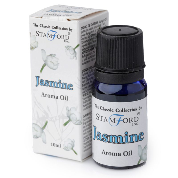 Aromaolie Jasmin 10ml i gruppen Hjem & Sjæl / Ritual & Ceremoni / Røgelse, Lys og Dufte hos Rawfoodshop Scandinavia AB (OILG26)