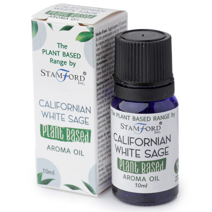 Stamford Aromaolie Californisk Hvid Salvie 10ml i gruppen Hjem & Sjæl / Ritual & Ceremoni / Røgelse, Lys og Dufte hos Rawfoodshop Scandinavia AB (OILG41)