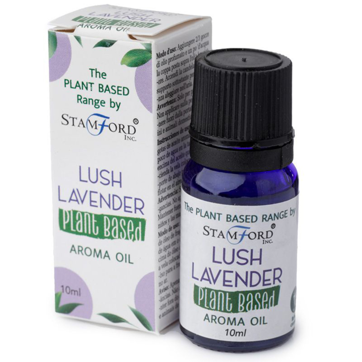 Aromaolie Plantebaseret Lush Lavendel 10ml i gruppen Hjem & Sjæl / Ritual & Ceremoni / Røgelse, Lys og Dufte hos Rawfoodshop Scandinavia AB (OILG43)