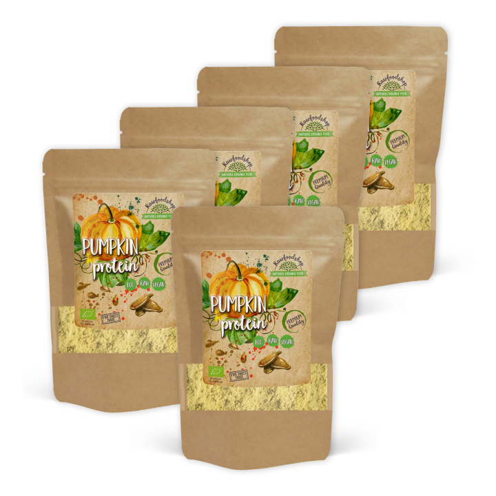 Græskarprotein ØKO 500g x 5 pakker i gruppen Råvarer & Drikke / Helsekost / Proteinpulver hos Rawfoodshop Scandinavia AB (PUMPAPROTEIN01-SET5)