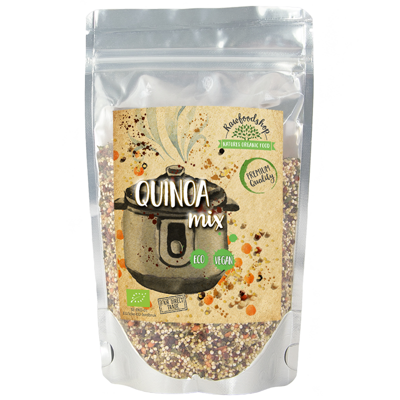 Quinoa Mix ØKO 250g i gruppen Råvarer & Drikke / Spisekammer / Frø hos Rawfoodshop Scandinavia AB (QLM25)