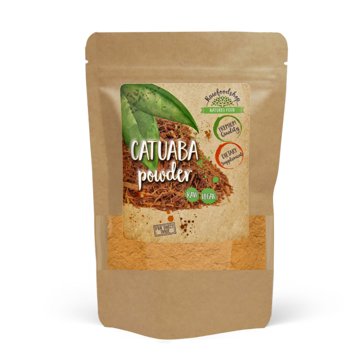 Catuaba Pulver 125g i gruppen Helse / Urter, alger & svampe / Urter hos Rawfoodshop Scandinavia AB (RAW00203)