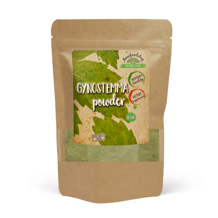 Gynostemmapulver 100g i gruppen Helse / Urter, alger & svampe / Urter hos Rawfoodshop Scandinavia AB (RAW00205)