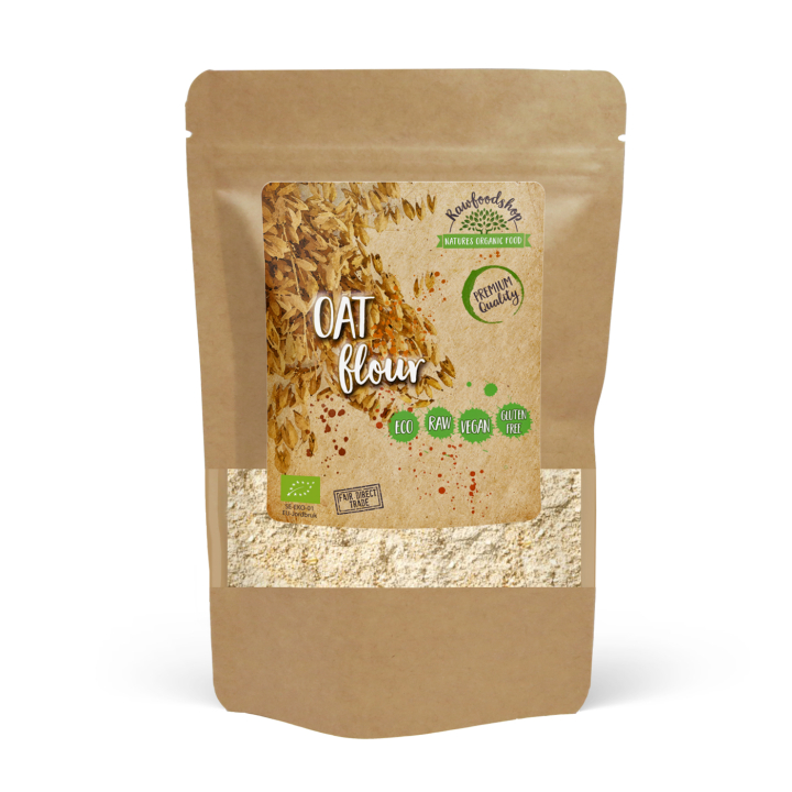 Havremel Glutenfri ØKO 500g i gruppen Råvarer & Drikke / Bagning / Mel hos Rawfoodshop Scandinavia AB (RAW4579810)