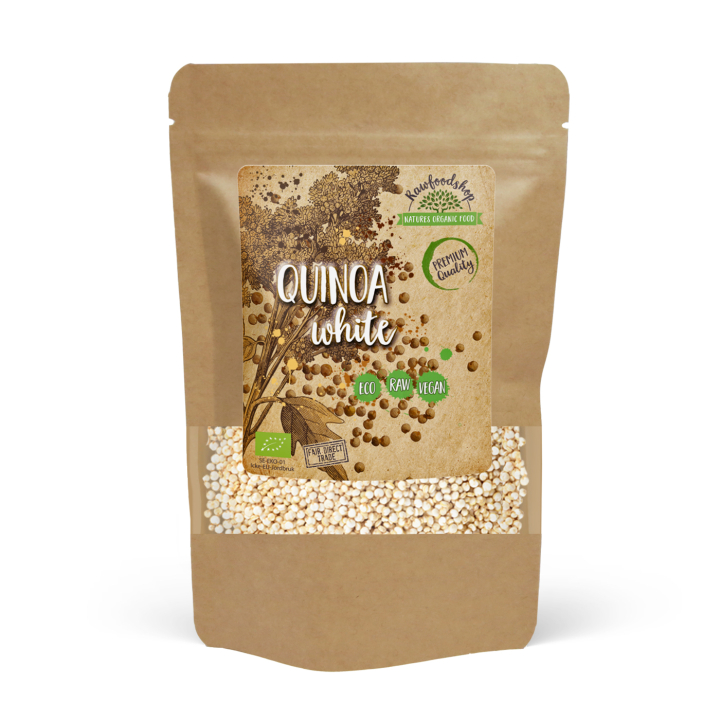Quinoa Hvid ØKO 500g i gruppen Råvarer & Drikke / Helsekost / Frø hos Rawfoodshop Scandinavia AB (RAW8397)