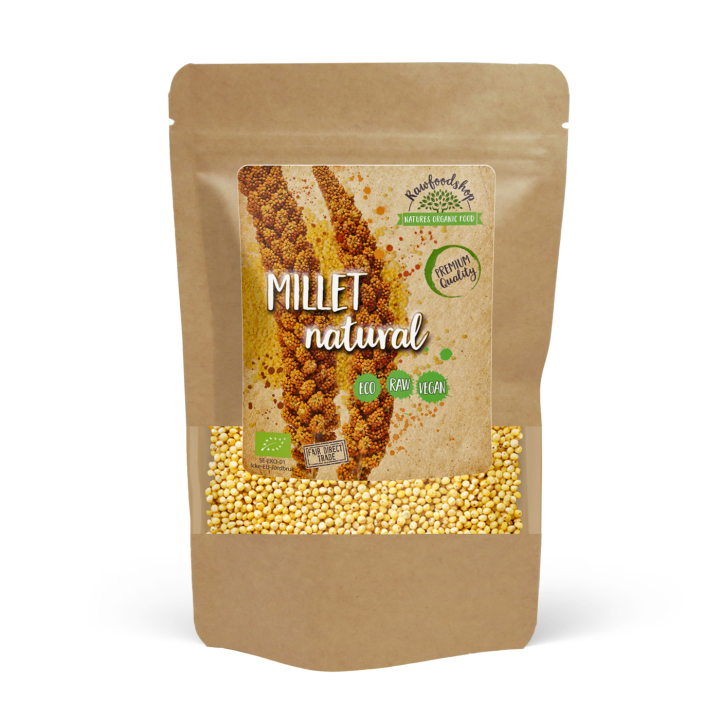 Hirse ØKO 1kg i gruppen Råvarer & Drikke / Spisekammer / Frø hos Rawfoodshop Scandinavia AB (RAW87809711)