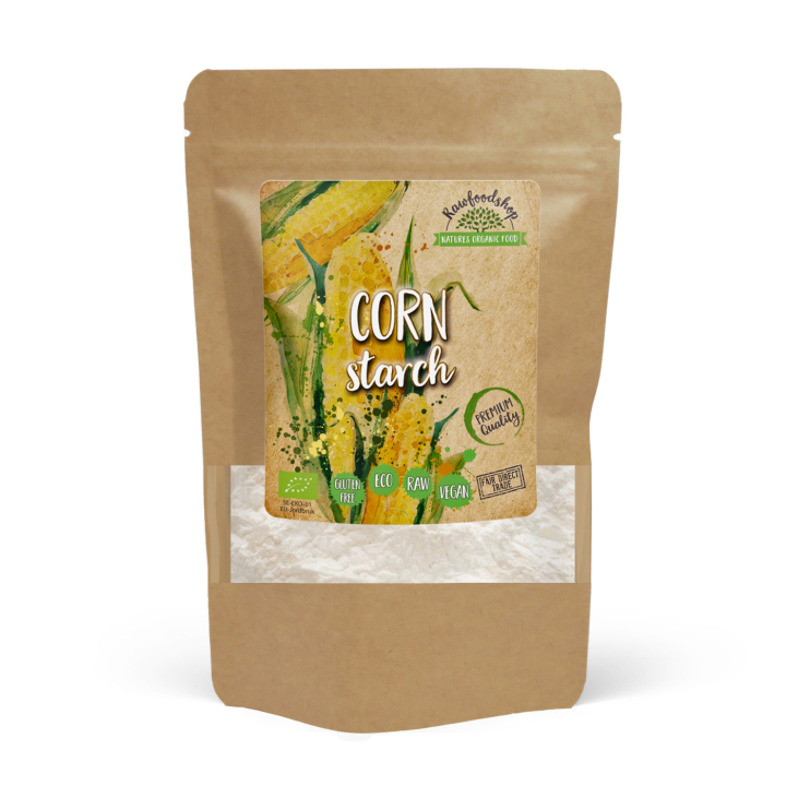 Majsstivelse ØKO 250g i gruppen Råvarer & Drikke / Bagning / Mel hos Rawfoodshop Scandinavia AB (RAW9362)