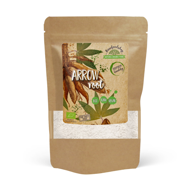 Pilerodspulver (Arrowroot) ØKO 50g i gruppen Råvarer & Drikke / Bagning / Flere bageingredienser hos Rawfoodshop Scandinavia AB (RAW9365)