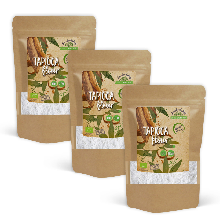 Tapiokamel ØKO 500g x 3 pakker i gruppen Råvarer & Drikke / Bagning / Mel hos Rawfoodshop Scandinavia AB (RAW968698-SET3)