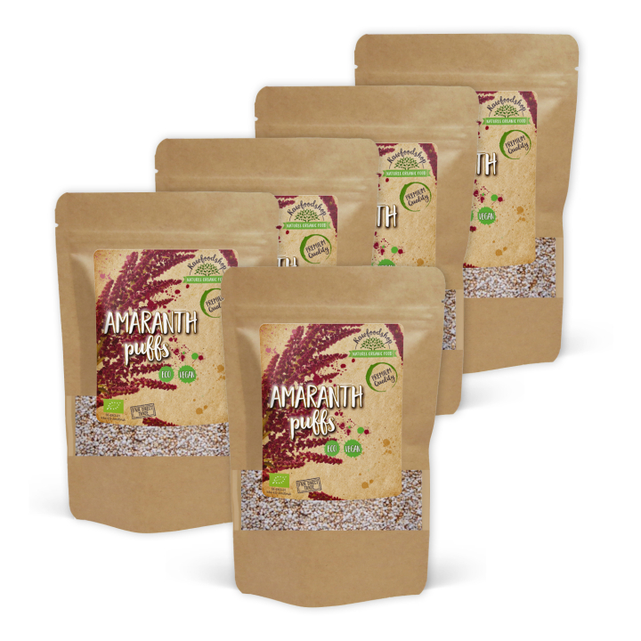 Amarant Puffet ØKO 200g x 5 pakker i gruppen Råvarer & Drikke / Bagning / Gryn & Flager hos Rawfoodshop Scandinavia AB (RAWAMA001-SET5)