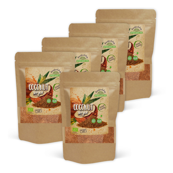 Kokossukker ØKO 500g x 5 pakker i gruppen Råvarer & Drikke / Bagning / Sødning hos Rawfoodshop Scandinavia AB (RAWKO001-SET5)