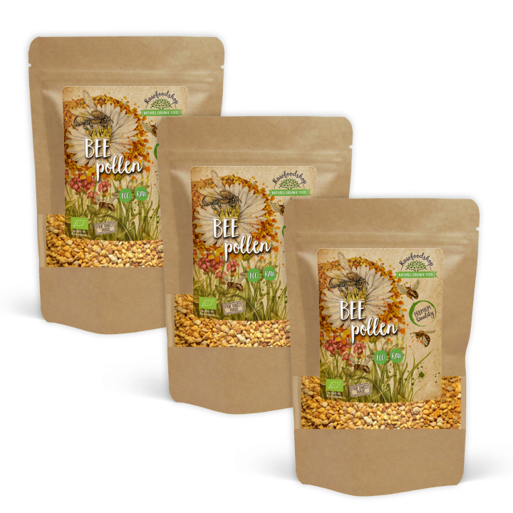 Bipollen ØKO 500g x 3 pakker i gruppen Råvarer & Drikke / Bagning / Sødning hos Rawfoodshop Scandinavia AB (RAWPOLL02-SET3)
