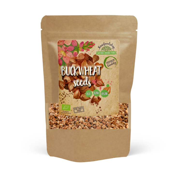 Boghvede ØKO 500g i gruppen Råvarer & Drikke / Spisekammer / Frø hos Rawfoodshop Scandinavia AB (RBON500048E)