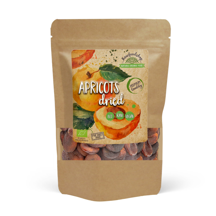 Abrikoser ØKO 1kg i gruppen Råvarer & Drikke / Frugt & Frugtpulver / Abrikos hos Rawfoodshop Scandinavia AB (RFRU500350E1)