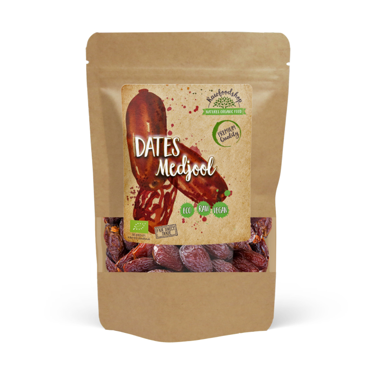 Medjool Dadler ØKO 1kg i gruppen Råvarer & Drikke / Frugt & Frugtpulver / Dadler hos Rawfoodshop Scandinavia AB (RFRU500355E-1000)