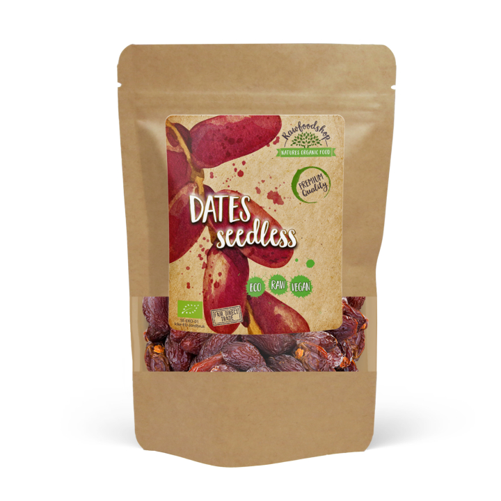 Dadler udkernede ØKO 1kg i gruppen Råvarer & Drikke / Frugt & Frugtpulver / Dadler hos Rawfoodshop Scandinavia AB (RFRU500356E11)