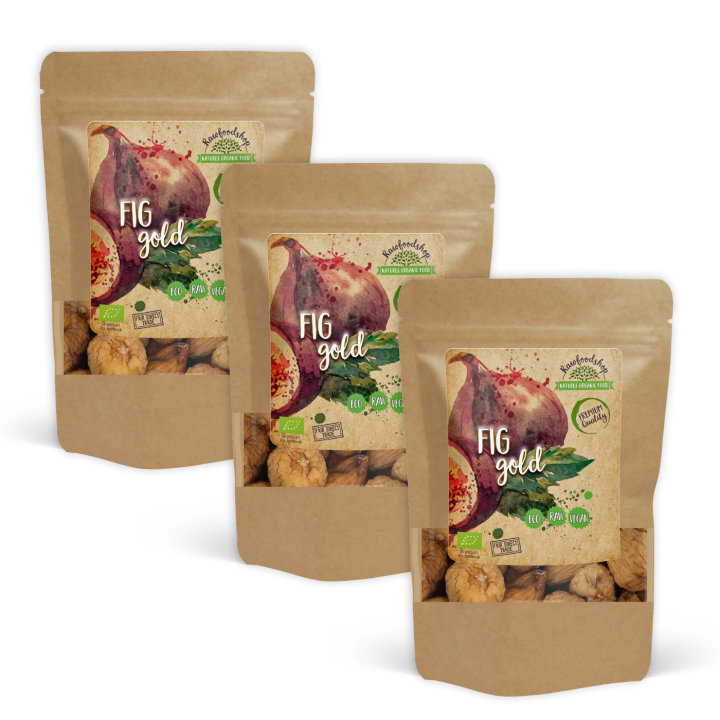 Figner Gold ØKO 500g x 3 pakker i gruppen Råvarer & Drikke / Frugt & Frugtpulver / Figner hos Rawfoodshop Scandinavia AB (RFRU500358E-SET3)