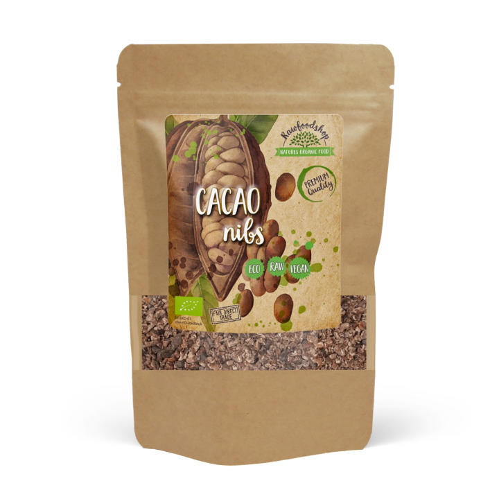 Kakaonibs ØKO 1kg i gruppen Råvarer & Drikke / Bagning / Kakaoprodukter hos Rawfoodshop Scandinavia AB (RKAK1000751E)