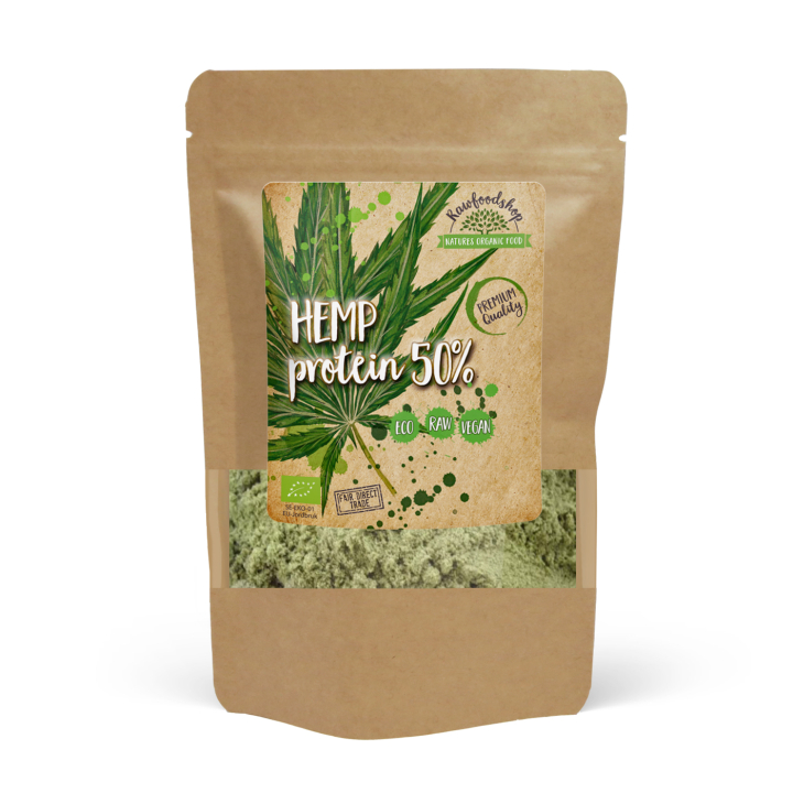 Hampeprotein 50% ØKO 1kg i gruppen Helse / Proteinpulver hos Rawfoodshop Scandinavia AB (RKOS1000388E)