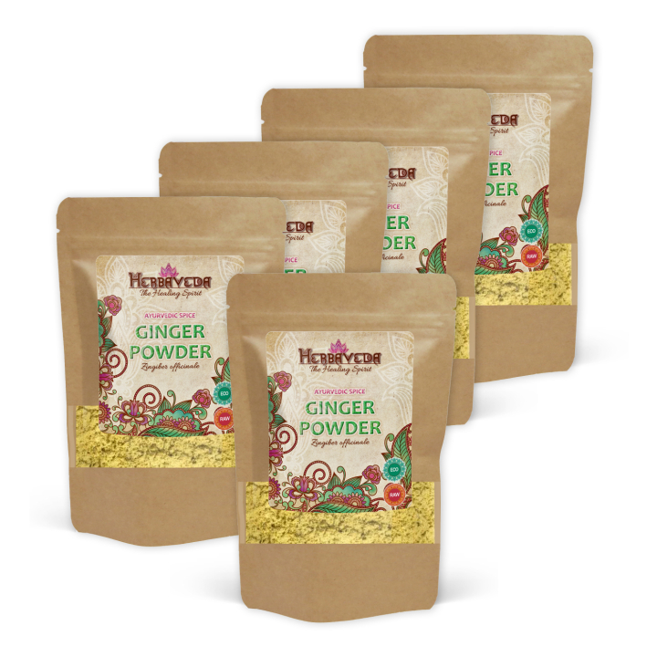 Ingefær Pulver ØKO 500g x 5 pakker i gruppen Råvarer & Drikke / Spisekammer / Krydderier & Salt hos Rawfoodshop Scandinavia AB (RKRY100202E2-SET5)