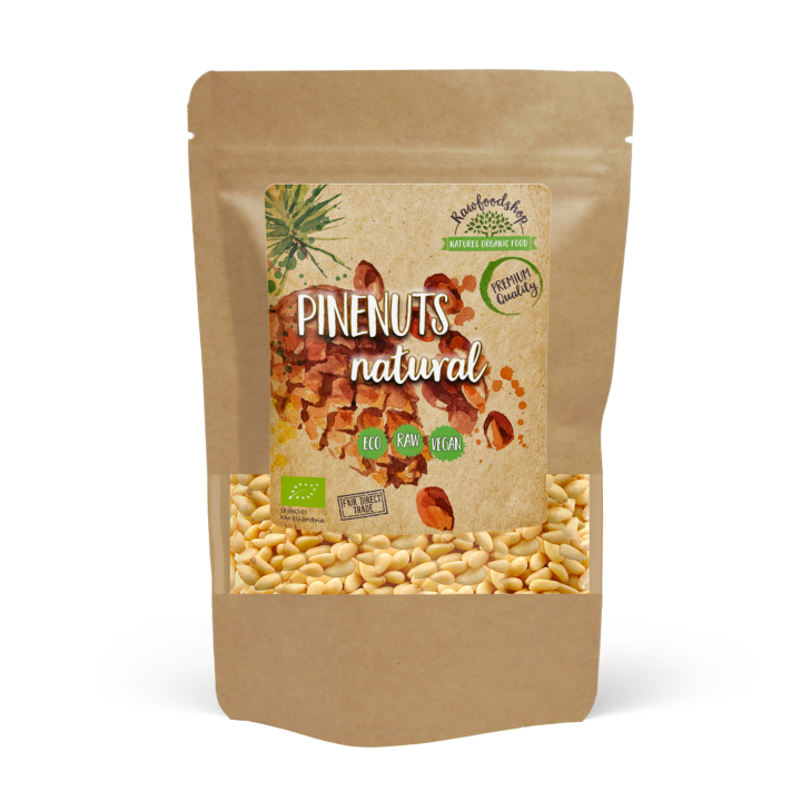Pinjekerner ØKO 100g i gruppen Råvarer & Drikke / Nødder hos Rawfoodshop Scandinavia AB (RNOT100461E)