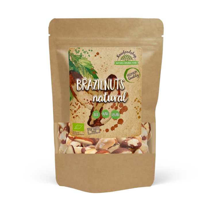 Paranødder Premium RAW ØKO 1kg i gruppen Råvarer & Drikke / Nødder / Paranødder hos Rawfoodshop Scandinavia AB (RNOT500455E)