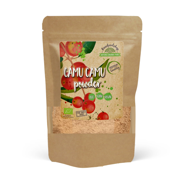 Camu Camu Pulver ØKO 125g i gruppen Råvarer & Drikke / Frugt & Frugtpulver / Frugtpulver hos Rawfoodshop Scandinavia AB (RPUL100321E)