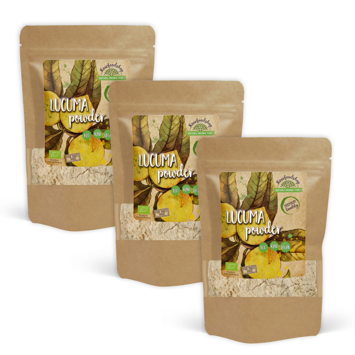 Lucuma Pulver ØKO 125g x 3 pakker i gruppen Råvarer & Drikke / Bagning / Sødning hos Rawfoodshop Scandinavia AB (RPUL100423E-SET3)