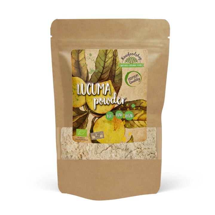 Lucuma Pulver ØKO 100g i gruppen Råvarer & Drikke / Bagning / Sødning hos Rawfoodshop Scandinavia AB (RPUL100423E)