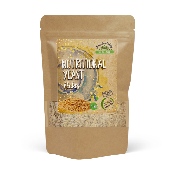 Ernæringsgær Flakes 250g i gruppen Råvarer & Drikke / Spisekammer / Smagssætning / Ernæringsgær hos Rawfoodshop Scandinavia AB (RPUL1250270L-2)