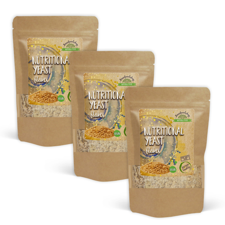 Næringsgær Flakes 250g x 3 pakker i gruppen Råvarer & Drikke / Spisekammer / Næringsgær hos Rawfoodshop Scandinavia AB (RPUL1250270L2-SET3)