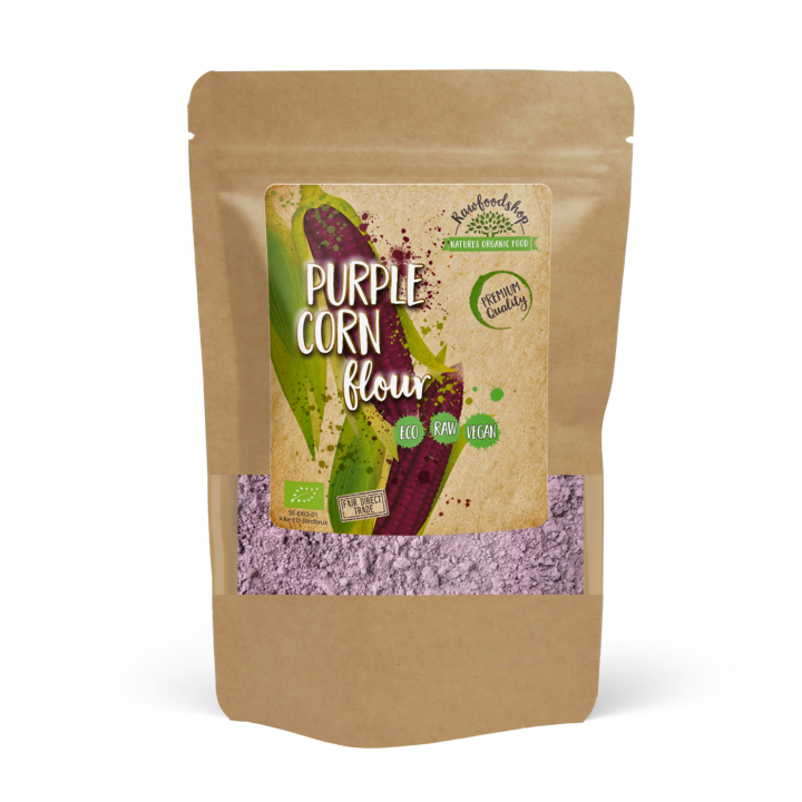 Purple Corn Pulver ØKO 500g i gruppen Råvarer & Drikke / Bagning / Mel hos Rawfoodshop Scandinavia AB (RPUL500470E)