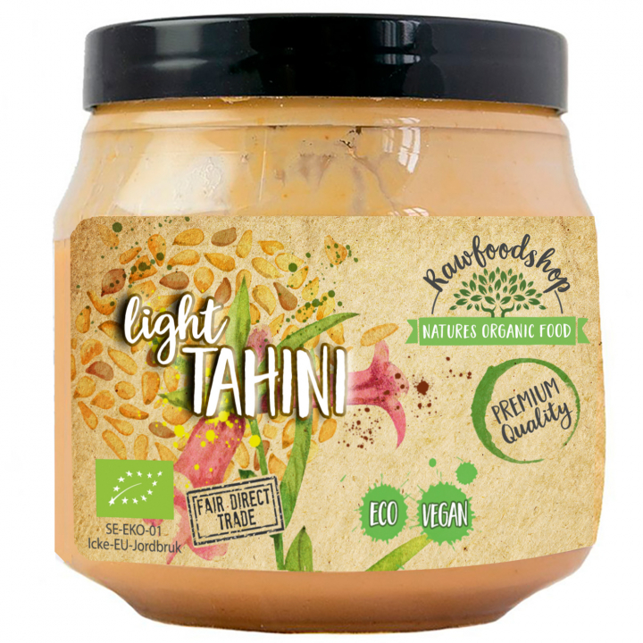 Tahini Light ØKO 250g i gruppen Råvarer & Drikke / Spisekammer / Smagssætning / Paste & Chutney hos Rawfoodshop Scandinavia AB (RSMO250422E)