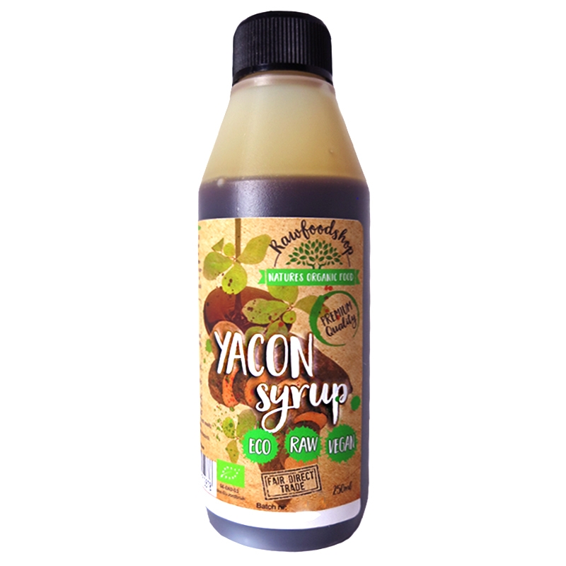 Yaconsirup ØKO 250 ml i gruppen Råvarer & Drikke / Bagning / Sødning / Sirup hos Rawfoodshop Scandinavia AB (RSOT250508E)