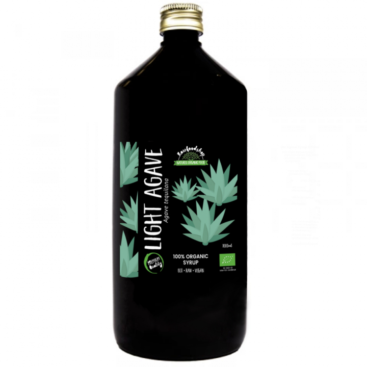 Agavesirup Lys ØKO 1000ml i gruppen Råvarer & Drikke / Bagning / Sødning / Sirup hos Rawfoodshop Scandinavia AB (RSOT500301E11)