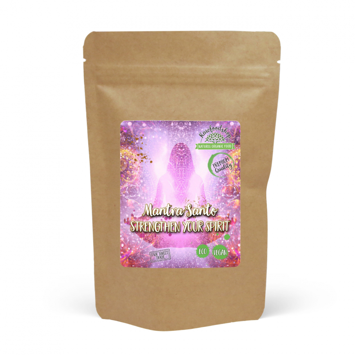 Mantra Palo Santo Strengthen your spirit 5 stk i gruppen Home & Soul / Ritual & Cermoni / Røgelse, Lys og Dufte hos Rawfoodshop Scandinavia AB (SANTO-1)