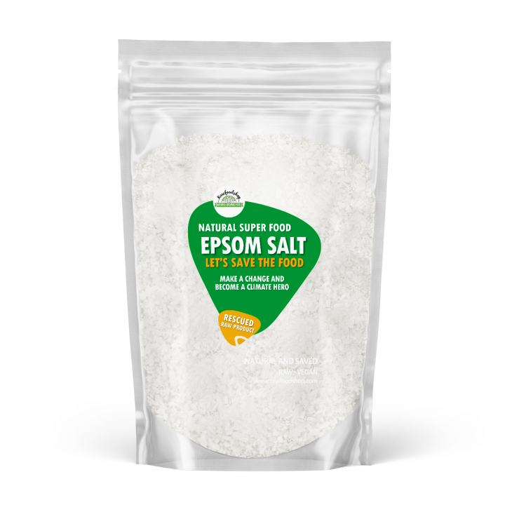 Epsom Salt 1kg i gruppen Kropspleje / DIY Råvarer / Naturlige tilsætningsstoffer hos Rawfoodshop Scandinavia AB (SF114443)