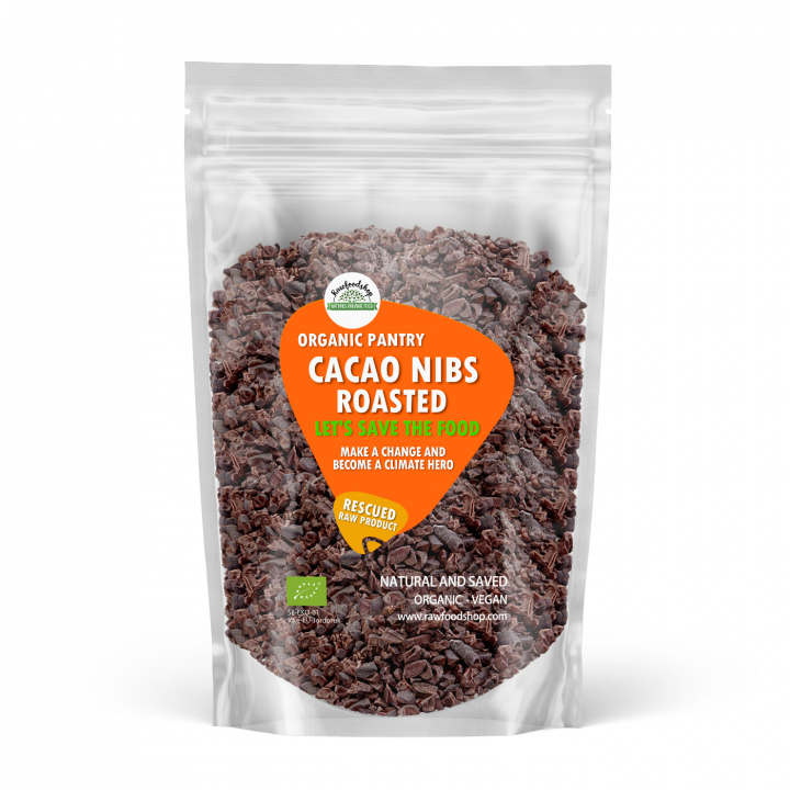 Kakaonibs Ristede ØKO 1kg i gruppen Råvarer & Drikke / Bagning / Kakaoprodukter hos Rawfoodshop Scandinavia AB (SF132510)