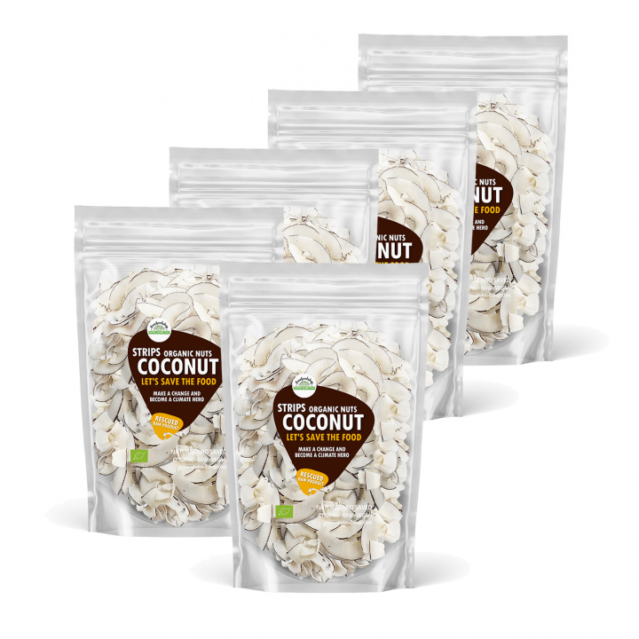 Kokosnød i strimler ØKO 1kg 5stk pakke i gruppen Råvarer & Drikke / Nødder / Kokos hos Rawfoodshop Scandinavia AB (SF171881SET)