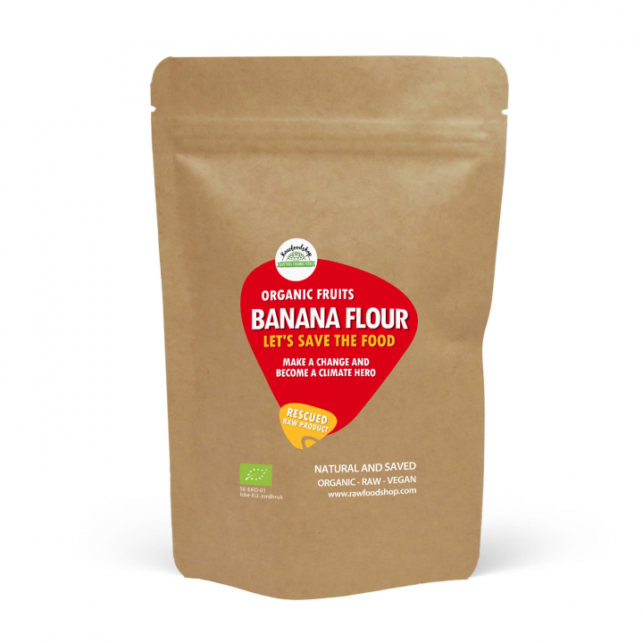 Bananmel ØKO 1kg i gruppen Råvarer & Drikke / Frugt & Frugtpulver / Banan hos Rawfoodshop Scandinavia AB (SF18320-1)