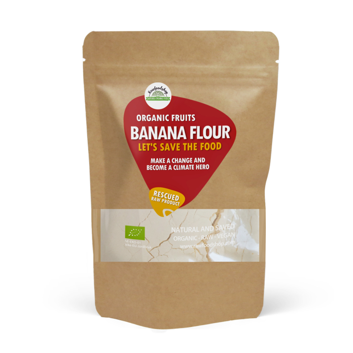 Bananmel ØKO 1kg i gruppen Råvarer & Drikke / Frugt & Frugtpulver / Banan hos Rawfoodshop Scandinavia AB (SF18320-1)