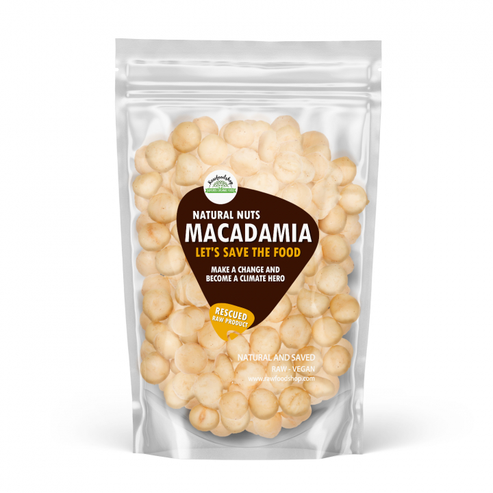 Macadamianødder RAW 1kg i gruppen Råvarer & Drikke / Nødder / Macadamia hos Rawfoodshop Scandinavia AB (SF22410-1)