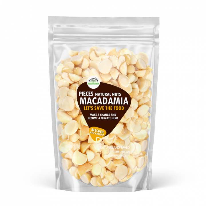  Macadamianødder i stykker RAW 1kg i gruppen Råvarer & Drikke / Nødder / Macadamia hos Rawfoodshop Scandinavia AB (SF224251000)