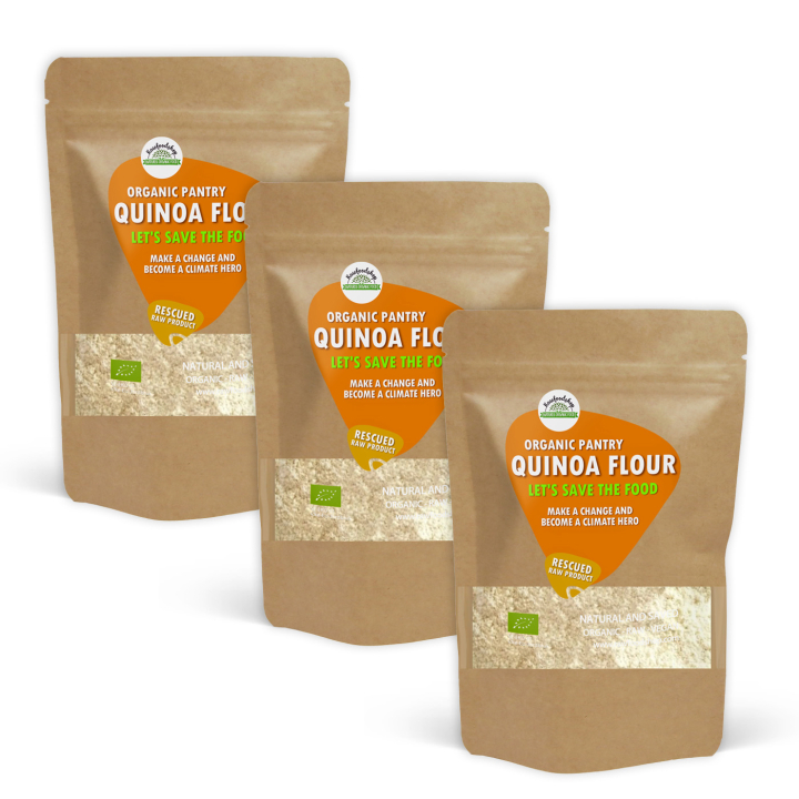 Quinoamel ØKO 1kg x 3 pakker i gruppen Råvarer & Drikke / Bagning / Mel hos Rawfoodshop Scandinavia AB (SFAB01710001-SET3)
