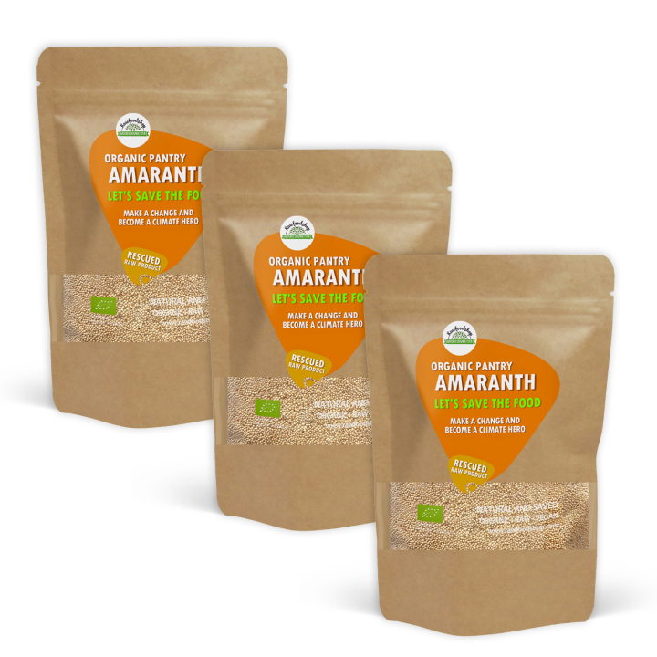 Amarant ØKO 1kg x 3 pakker i gruppen Råvarer & Drikke / Helsekost / Frø hos Rawfoodshop Scandinavia AB (SFAB04311-SET3)