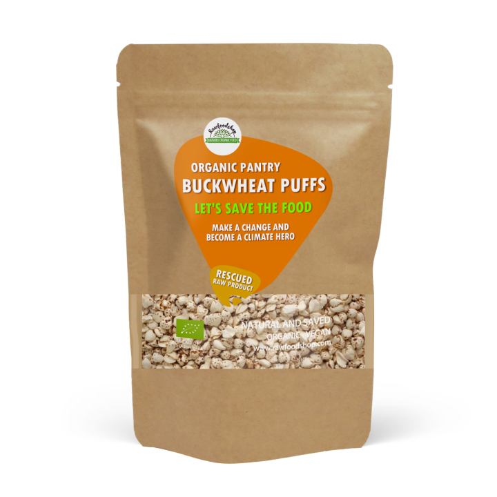 Puffet Boghvede ØKO 100g i gruppen OUTLET 20-80% / Bagning 20-60% / Bagning 40% hos Rawfoodshop Scandinavia AB (SFBVP601)