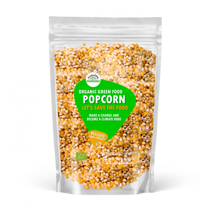 Popcorn ØKO 1kg i gruppen Råvarer & Drikke / Spisekammer / Ris & Korn hos Rawfoodshop Scandinavia AB (SFFRO141)